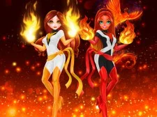 Princess Flame Phoenix game background
