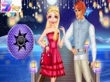 Princess Lantern Festival game background