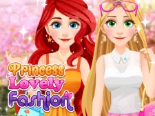 Princess Lovely Fashion game background