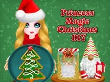 Princess Magic Christmas DIY game background