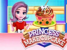 Princess Make Cup Cake game background