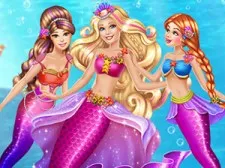 Princess Mermaid Coronation game background