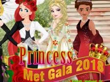 Princess Met Gala 2018 game background