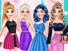 Princess Saturday Night Party game background