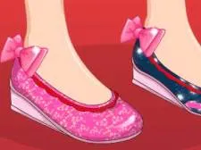Princess Shoe Design game background