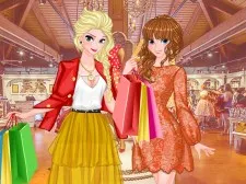 Princess Spring Shopping Sale game background