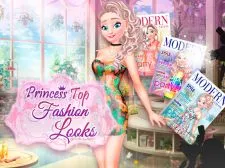 Princess Top Fashion Looks game background