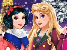 Princess Winter Fashion game background