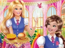 Princesses Burger Cooking game background