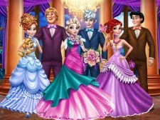 Princesses Castle Ball game background