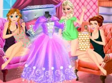 Princesses Dreamy Dress! game background