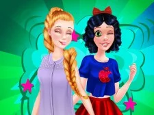 Princesses Funny Prank game background