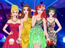 Princesses Graduation Party Night game background