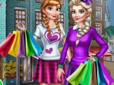 Princesses Mall Shopping game background