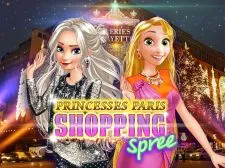Princesses Paris Shopping Spree game background
