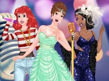 Princesses Singing Festival game background