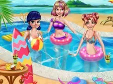 Princesses Summer Vacation Trend game background