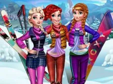 Princesses Visit Arendelle! game background