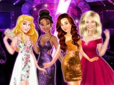 Princesses VS Celebs Fashion Challenge game background