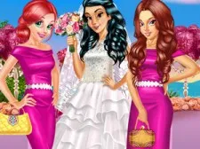 Princesses Wedding Prep game background