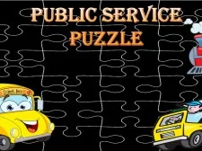 Public Service Puzzle game background