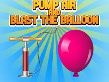 Pumpa luft och spränga ballongen