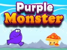 Purple Monster Adventure game background