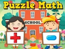 Puzzle Math game background