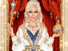 Queen Fashion Salon Royal Dress Up game background