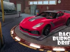 Race Burnout Drift game background