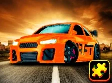 Racing Beast Puzzle game background