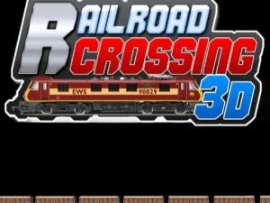 Rail Road Crossing 3D game background
