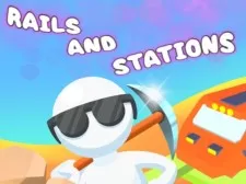 Rails and Stations game background