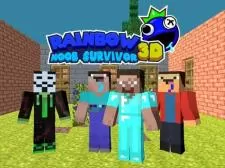 Rainbow Noob Survivor game background