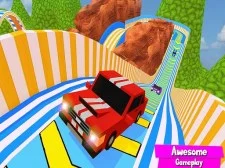 RC Low Polly Toy Car Game game background