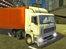 Real City Truck Simulator game background