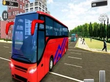 Simulador de ônibus de treinador real 3D 2019