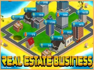 Real Estate Business game background