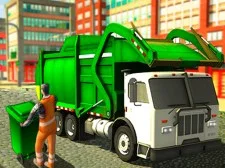 Real Garbage Truck game background