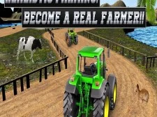 Real Tractor Farming Simulator : Heavy Duty Tractor game background