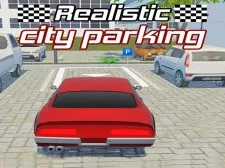 Realistic City Parking game background