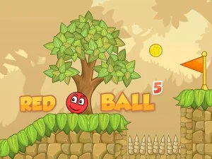 Red Ball 5 game background