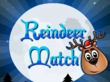 Reindeer Match game background