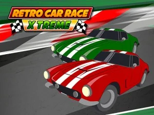 Retro Car Xtreme game background