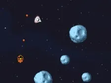 Retro Space Blaster game background
