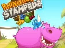 Rhino Rush Stampede game background
