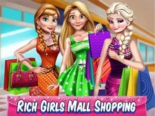 Rich Girls Mall Shopping game background