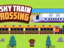 Risky Train Crossing game background