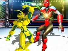 Robot Ring Fighting Wrestling Games game background