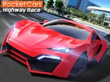 Rocket Cars Highway Race game background